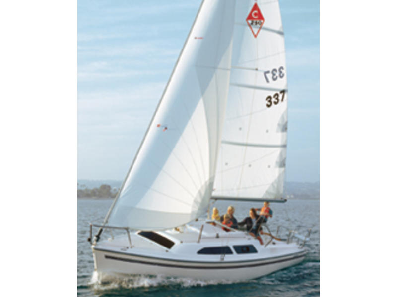 1998 Catalina 250 wb located in Massachusetts for sale