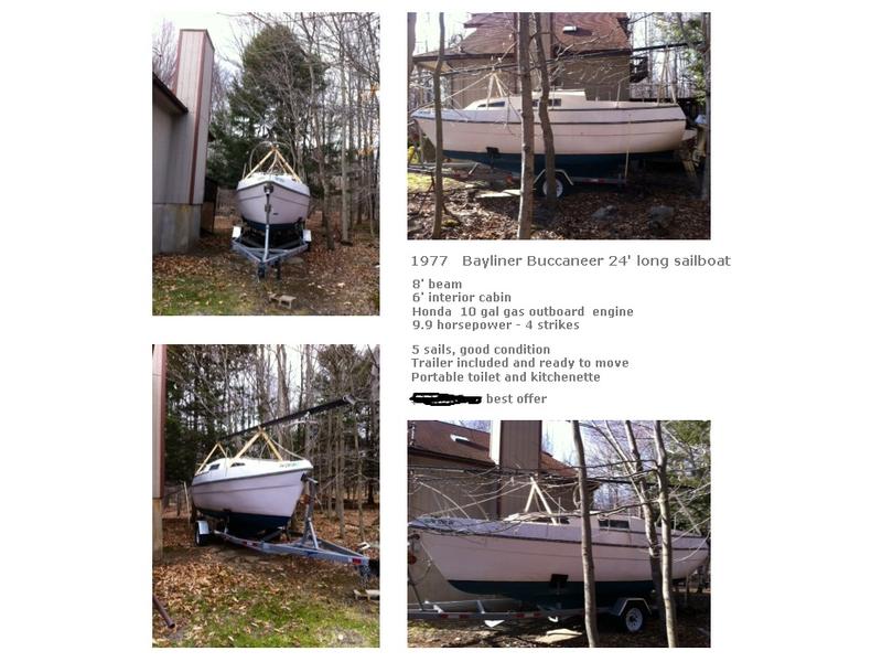 1977 Buccaneer Bayliner located in Pennsylvania for sale