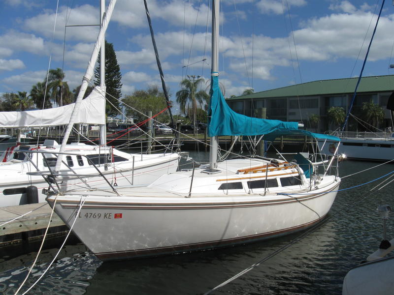 1986 CATALINA 27 sailboat for sale in Florida