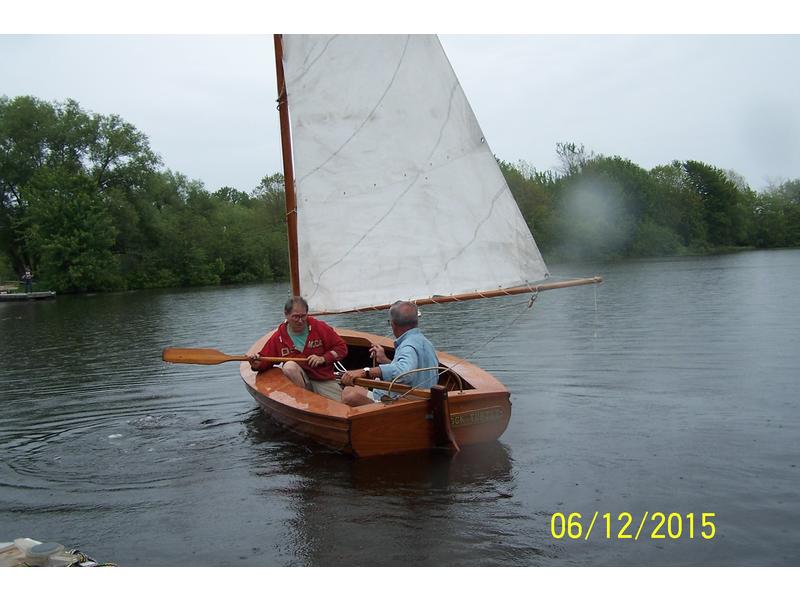 1930 Peterborough Gaff Rigged Cat Dinghy sailboat for sale in Outside