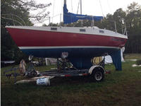 1974 Coltons Point Maryland 22 Douglass and McLeod 22 ft Sloop