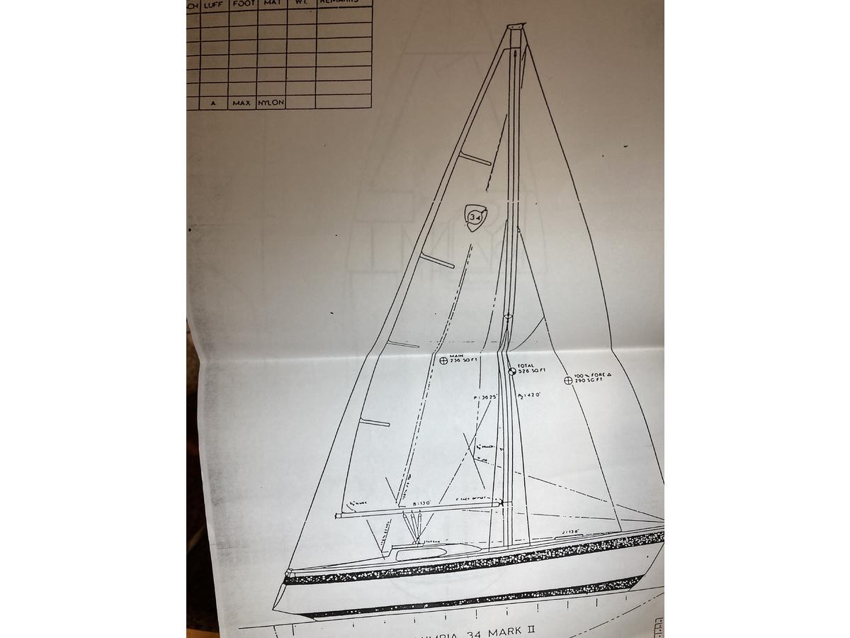 1973 Columbia 34 Mark II