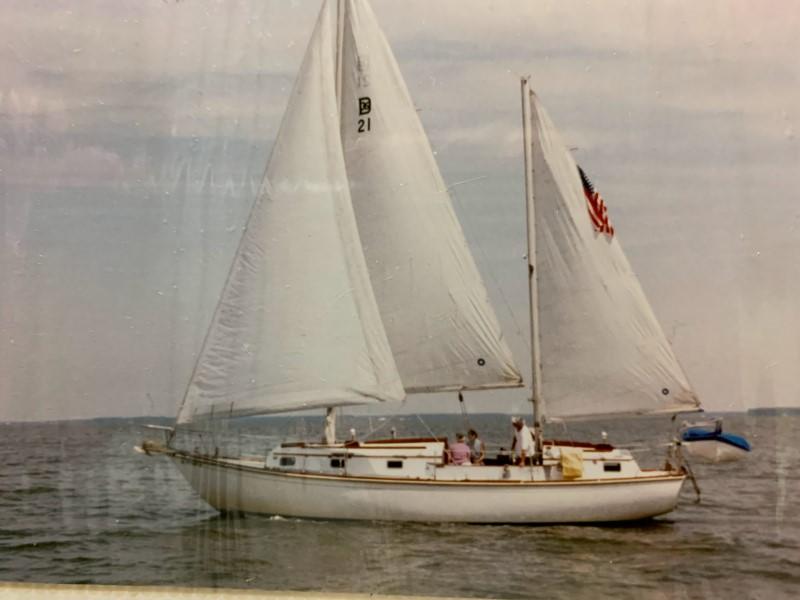 1972 Dickerson 36 Ketch Sailboat For Sale In Maryland