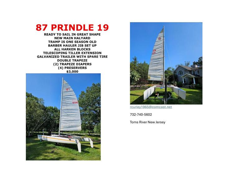 1987 Prindle 19 located in New Jersey for sale