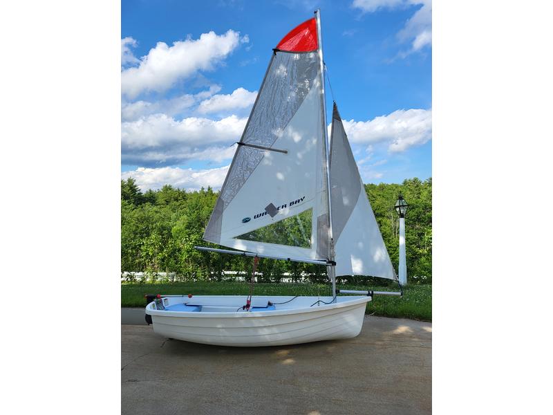 2010 Walker Bay 10 Sailing Dinghy w/ High Performance Sail Kit & Oars located in Massachusetts for sale