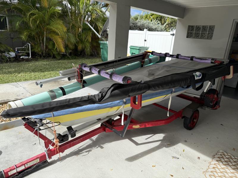 2011 Vanguard 2 Lasers Dollies and Trailer located in Florida for sale