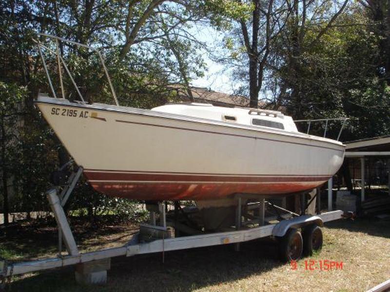 1984 STROKER BOATS INC Cal 24 located in North Carolina for sale