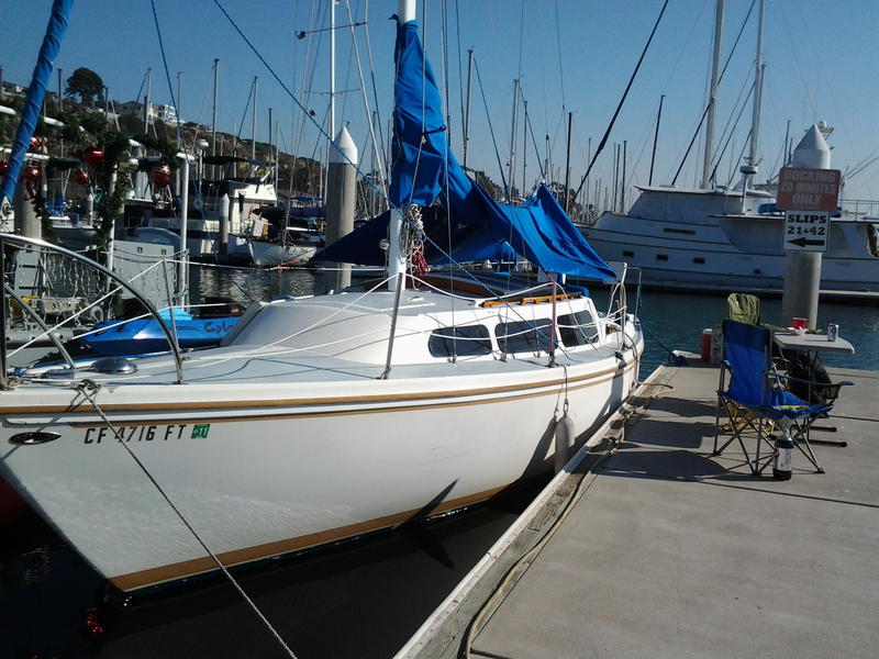 27 foot catalina sailboat for sale california