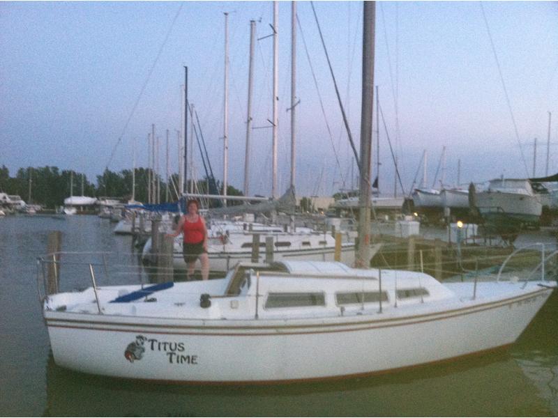 1974 27 catalina sailboat