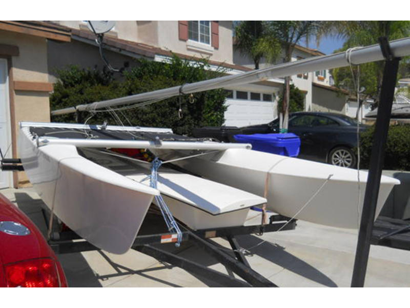 1989 Prindle catamaran sailboat for sale in California