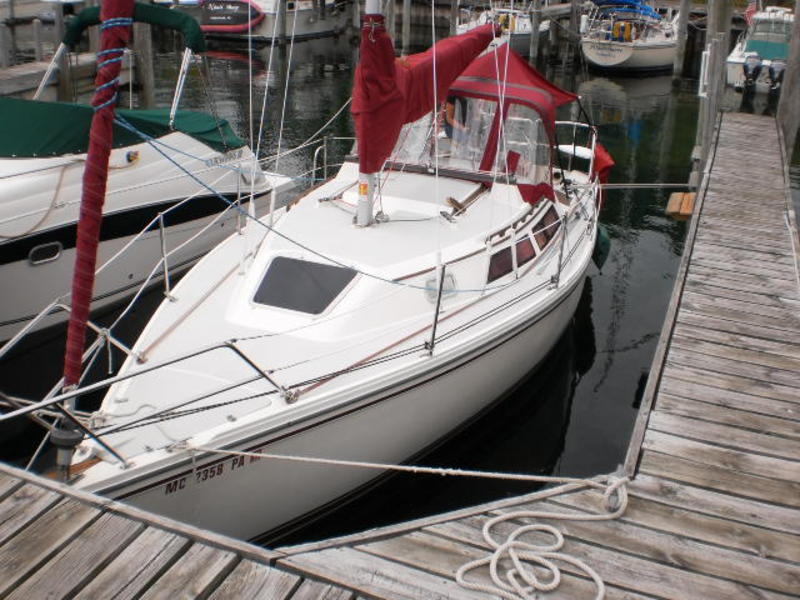 1991 catalina 28 located in Michigan for sale