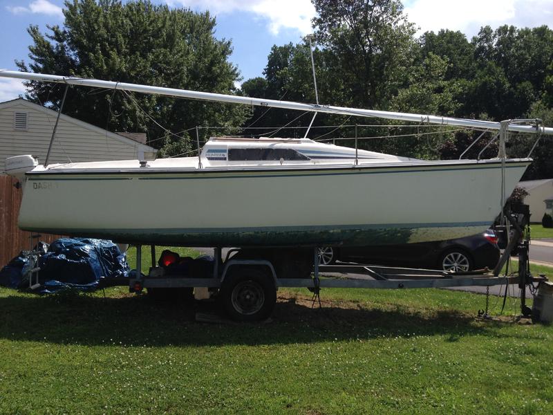 1986 hunter 23 sailboat