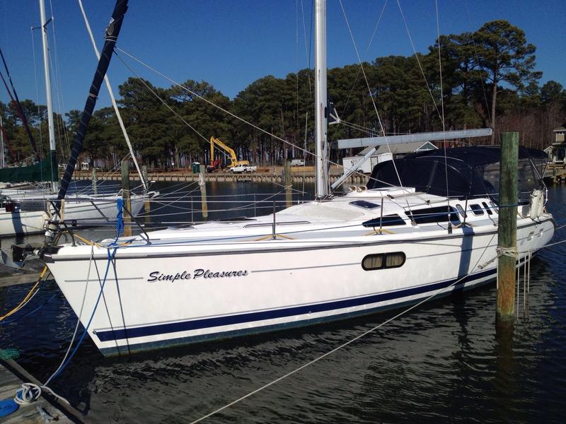 hunter 410 sailboats for sale