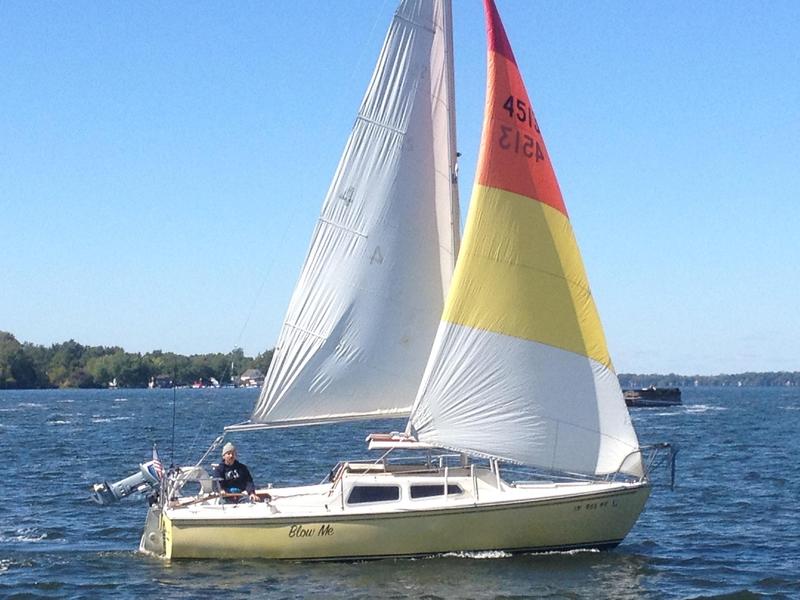 used 22 foot catalina sailboat