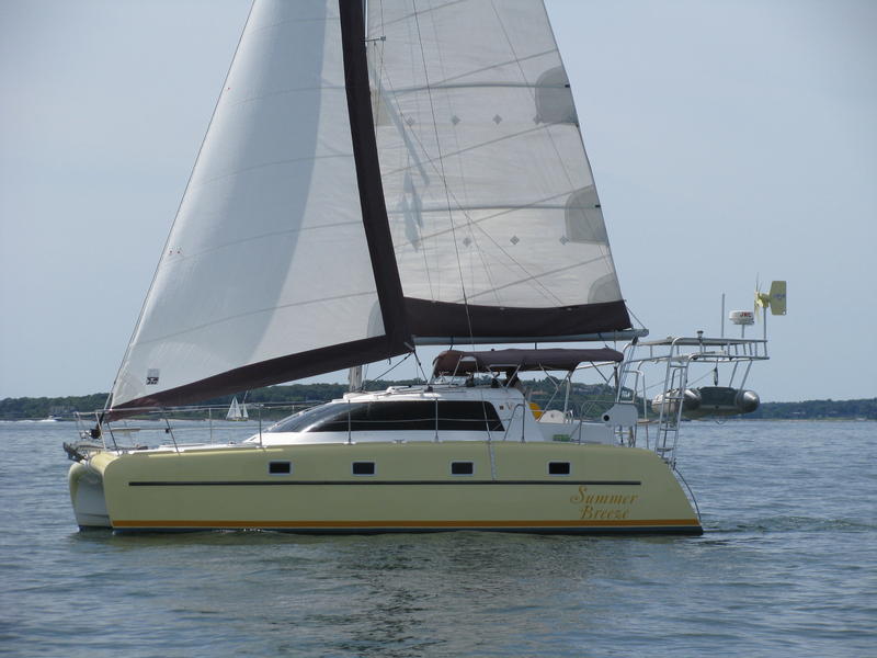 Victory35 catamaran