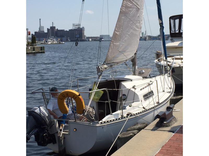 c and c 25 sailboat