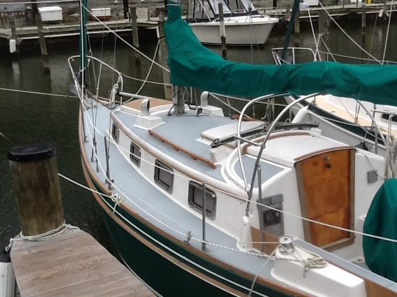 32 foot bristol sailboat