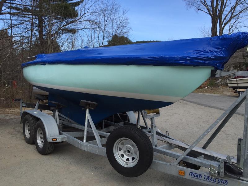 ensign sailboat trailer