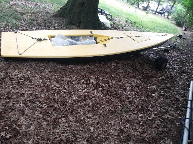 LASER Boat with Seitech Dolly sailboat for sale in New York