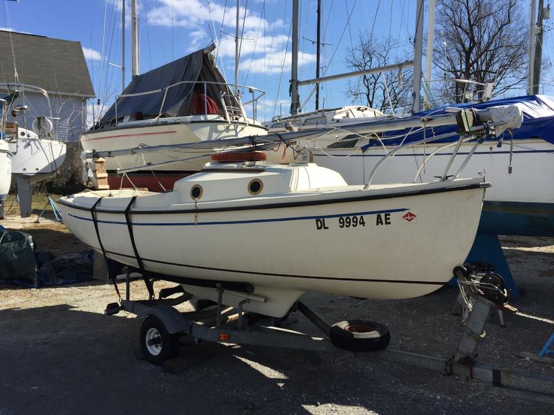 1980 Hutchins compac 16 sailboat for sale in Maryland