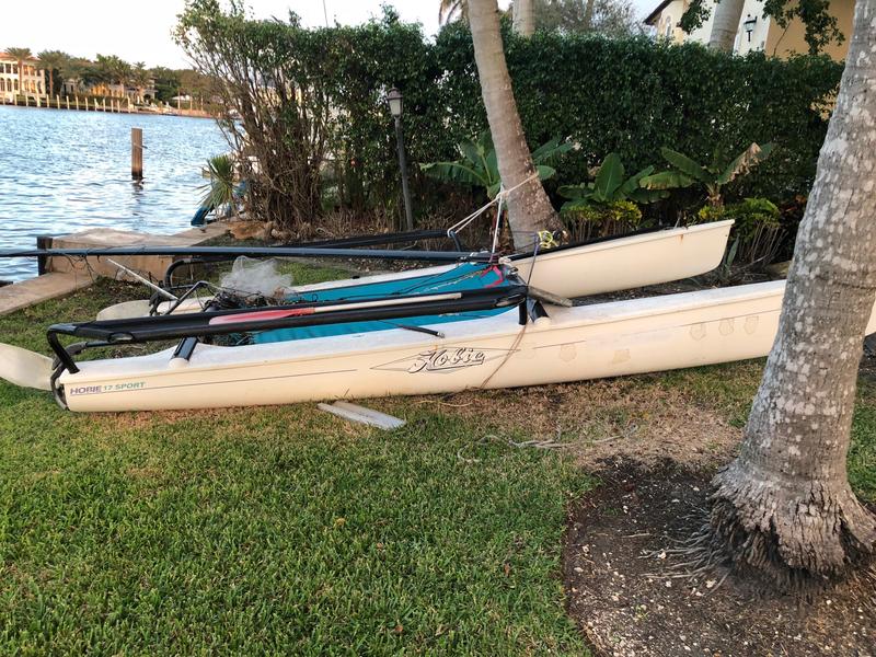 2007 hobie 17 sport sailboat for sale in Florida