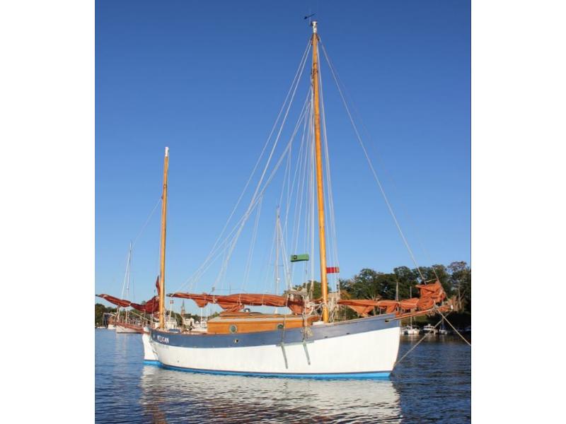 1981 John Seaman Fenwick Williams Gaff Yawl sailboat for sale in Maryland