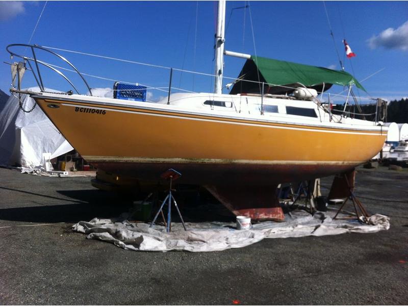 1974 27 catalina sailboat