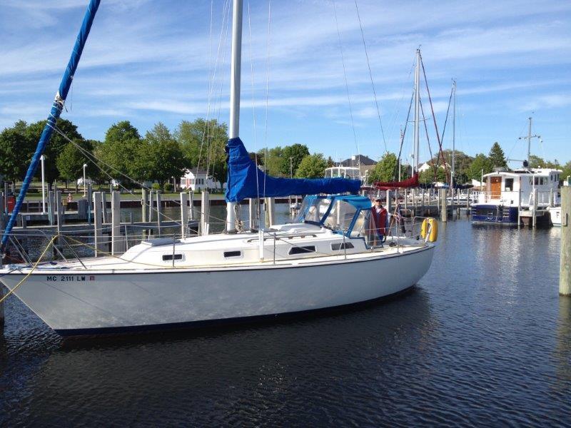 34 foot pearson sailboat