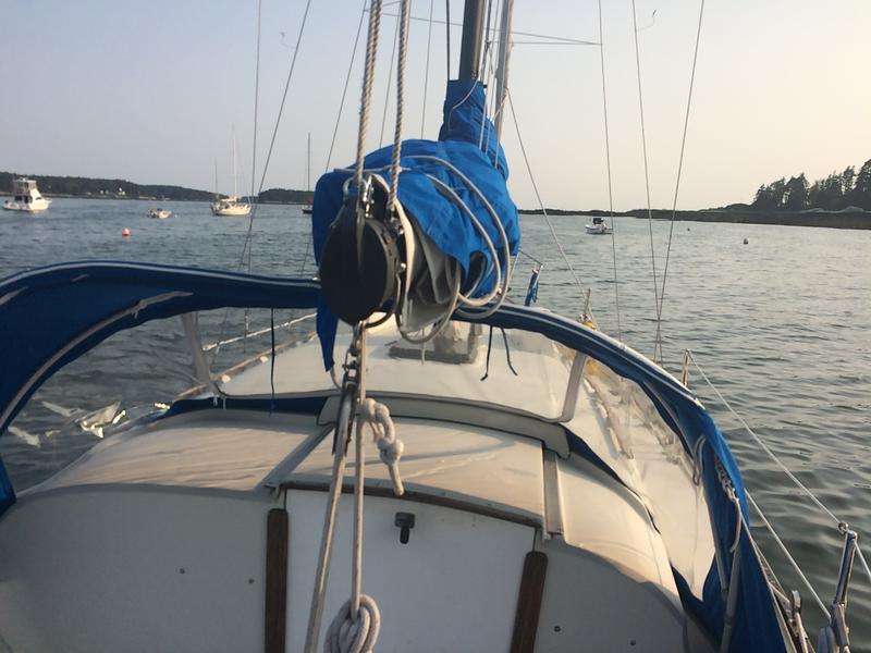 1978 pearson 323 sailboat for sale in Maine