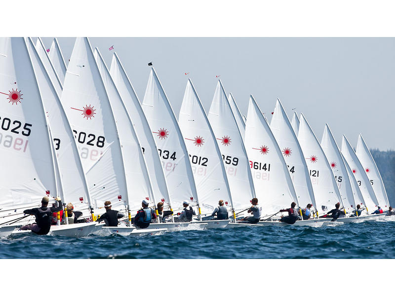 laser radial sailboat for sale