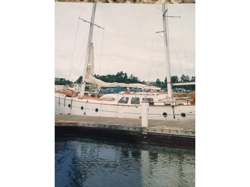 1973 William Garden Force 50 ketch motor-sailor located in Washington for sale