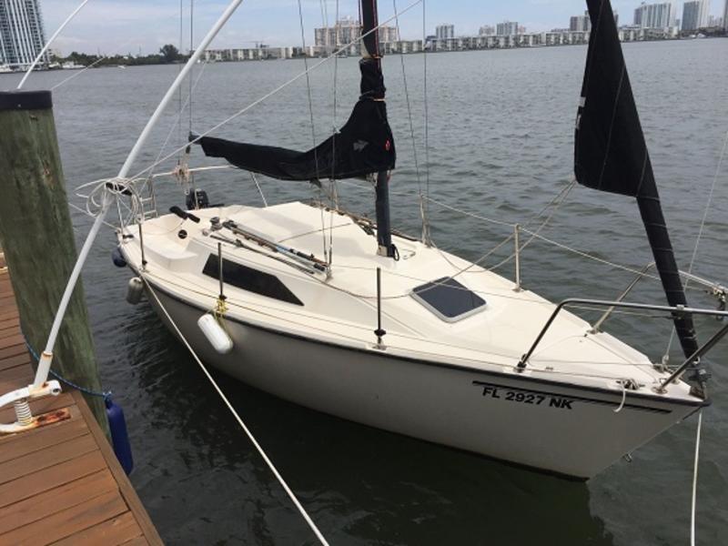 1987 precision 23 sailboat