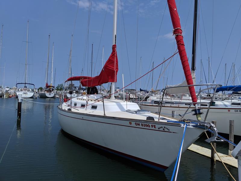 1986 Tartan 34-2 sailboat for sale in Ohio