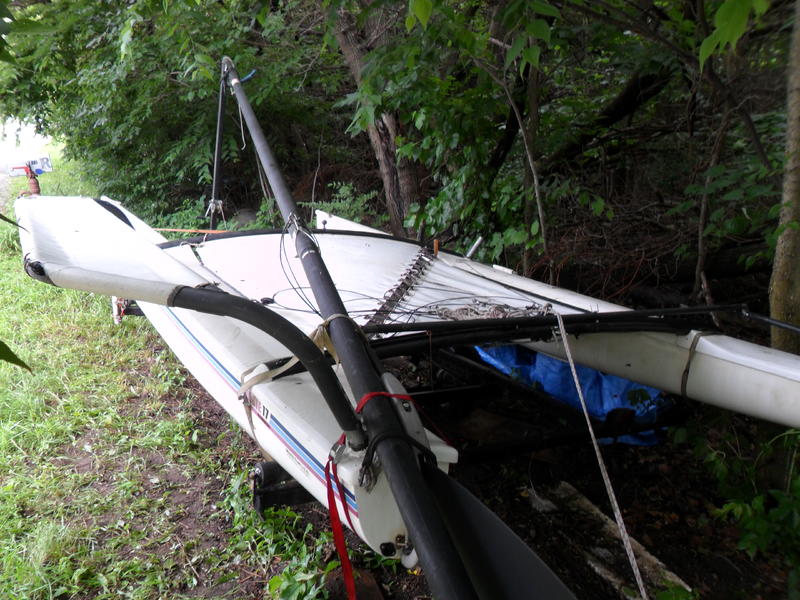 1985 hobie 17 sailboat for sale in Illinois