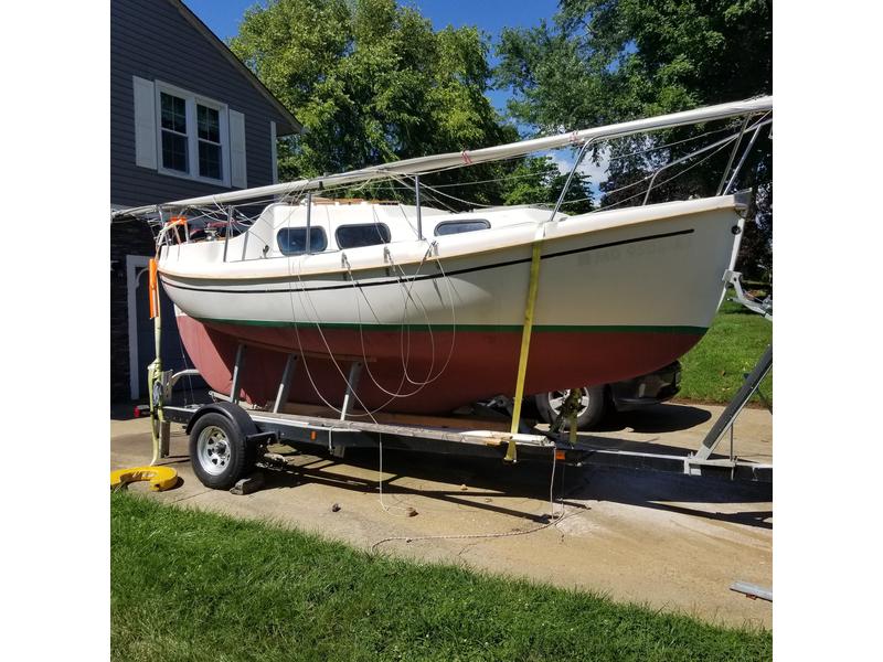 used 20 ft sailboat