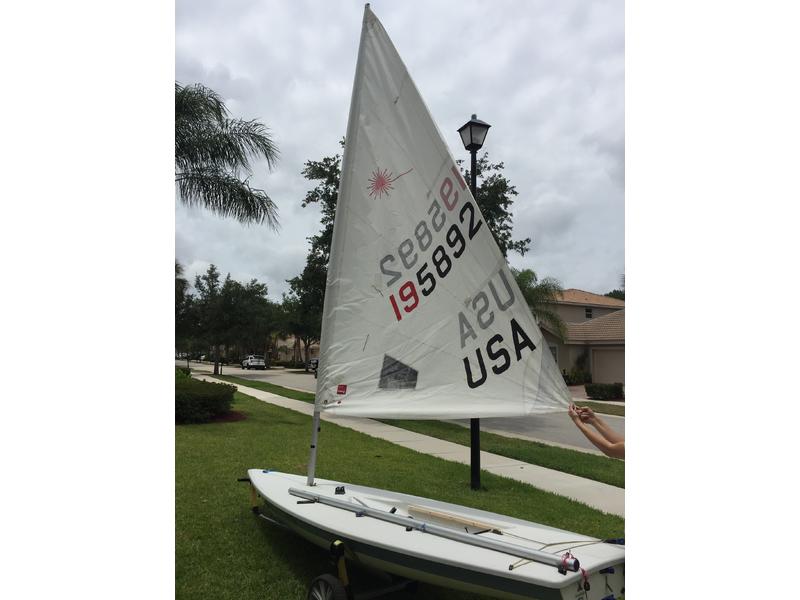laser sailboat for sale miami