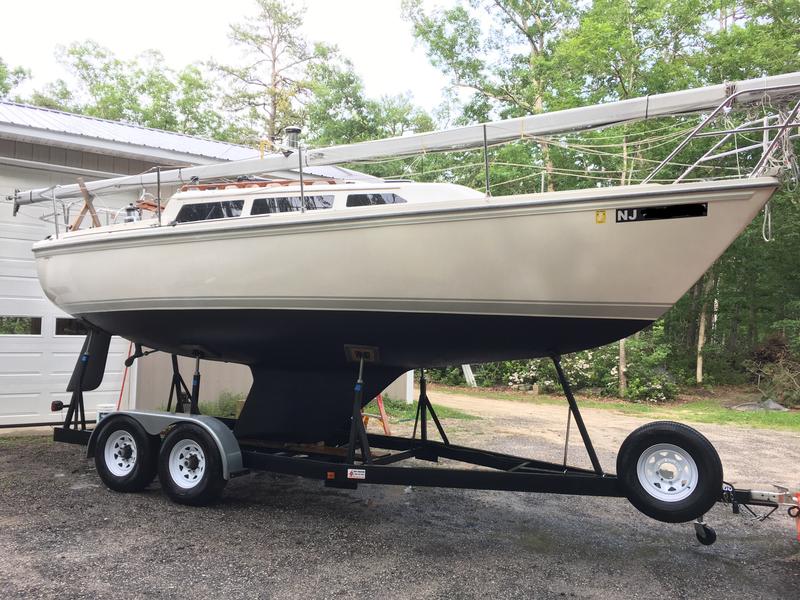 1987 Catalina 27    SOLD located in New Jersey for sale