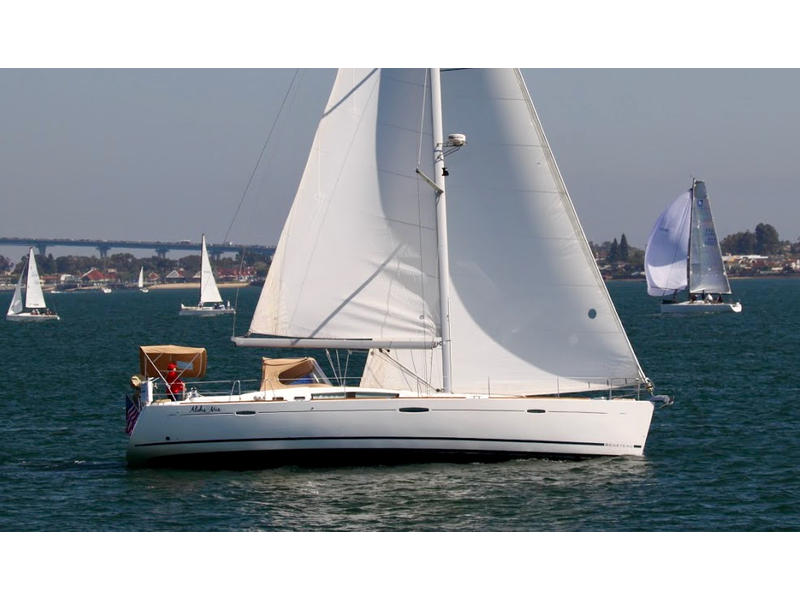 beneteau 49 bluewater monohull sailboat