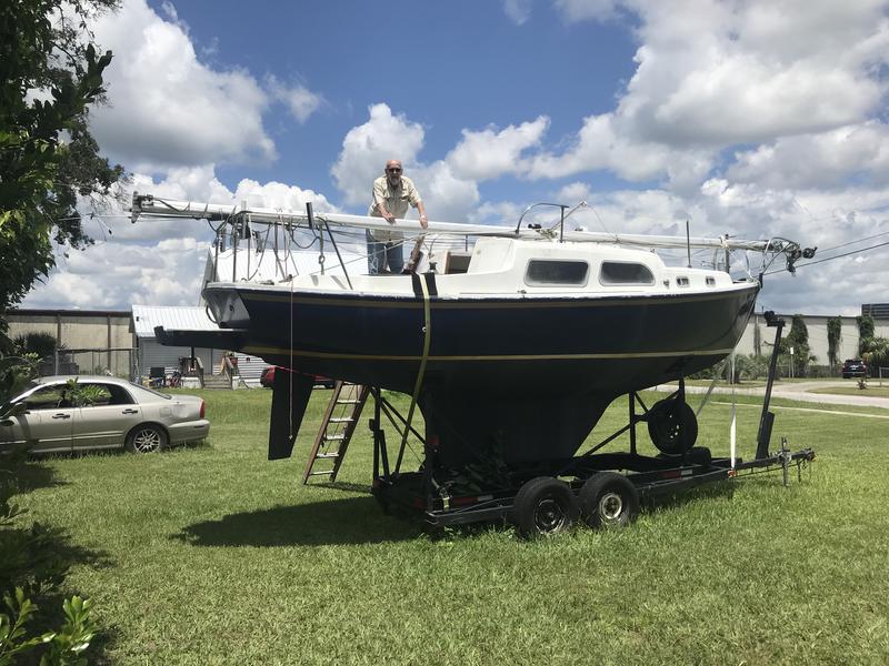 25 foot coronado sailboat