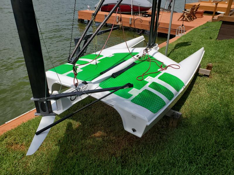 fulcrum ufo foiling sailboat