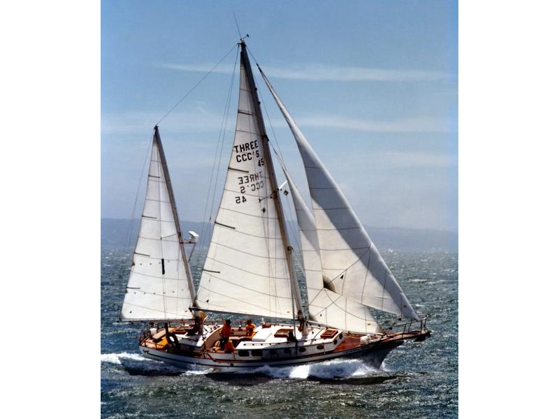 ted brewer sailboat for sale