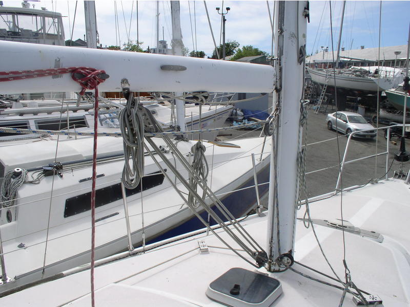 Catalina 30 Walk-Thru Transom