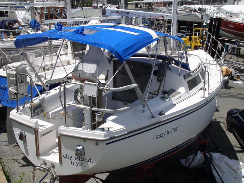 Catalina 30 Walk-Thru Transom