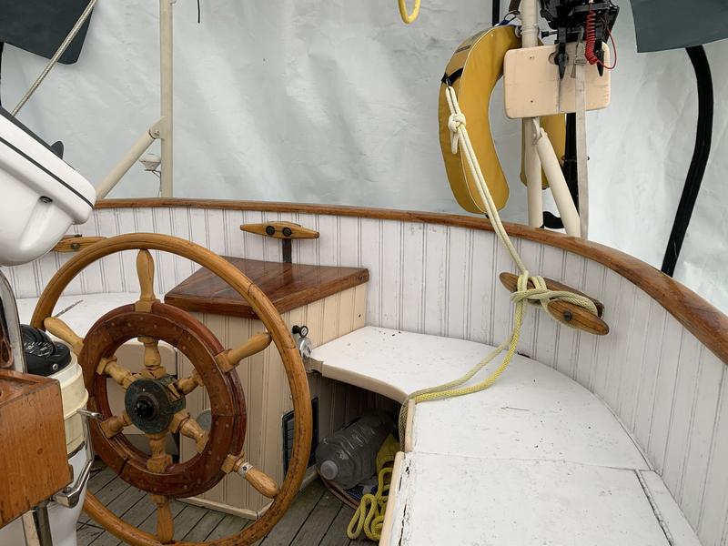 1983 Fenwick Williams Catboat sailboat for sale in Maine