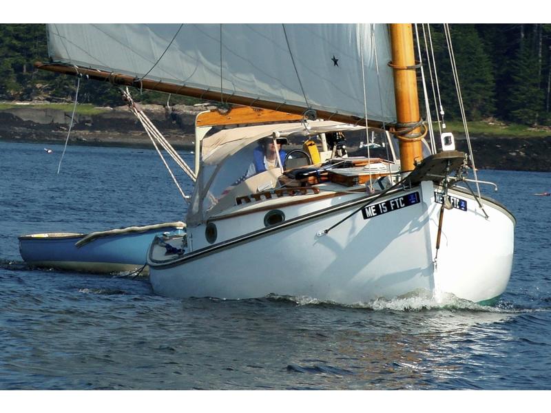 1983 Fenwick Williams Catboat sailboat for sale in Maine