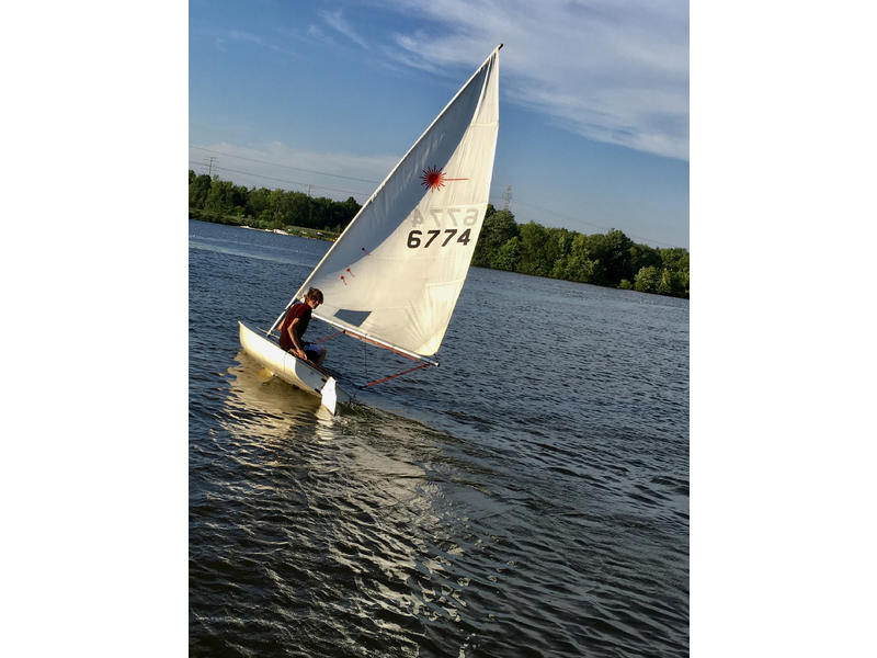 laser sailboat for sale new jersey