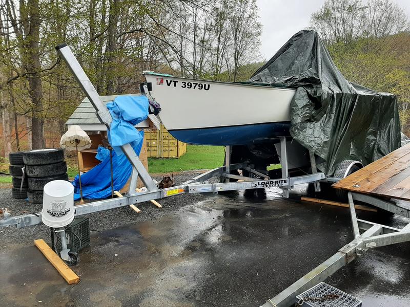 1972 Oday Rhodes 19 sailboat for sale in Vermont