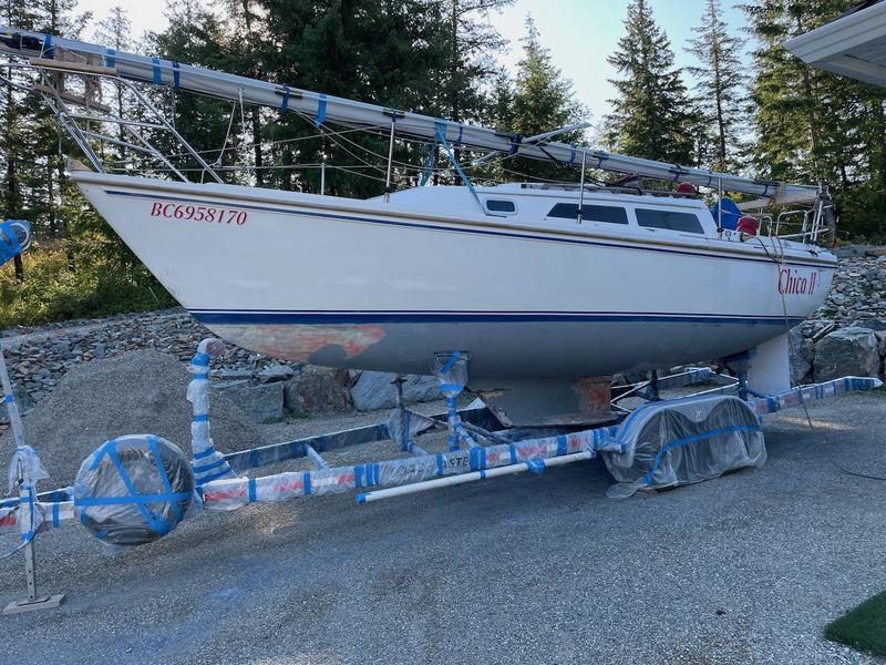 1988 Catalina 27 With Trailer Boat For Sale Waa2