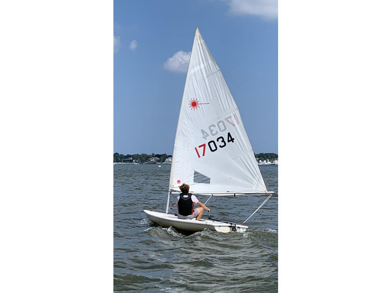 vanguard laser sailboat for sale