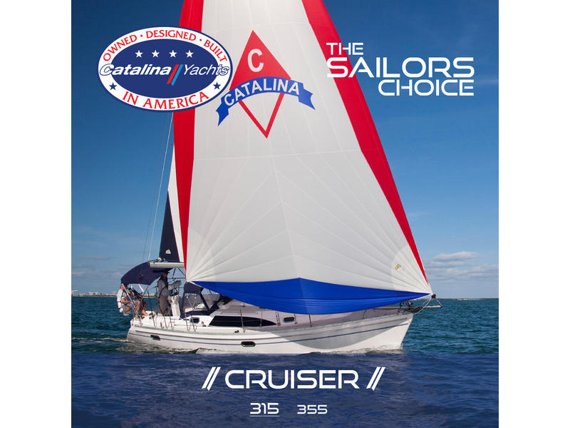 2022 Catalina 315 sailboat for sale in California